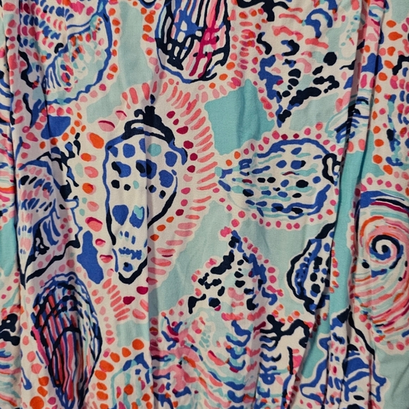 Lilly Pulitzer Shell Me About It Sleeveless Romper - Picture 4 of 7